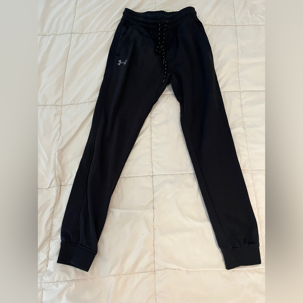 Mens Under Armour Joggers Small heat gear sweat pants  S